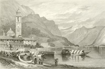 Le lac de Côme, Italie - Samuel Prout